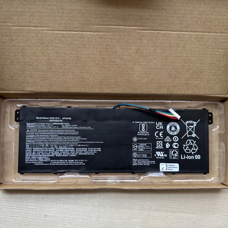 Imagem -06 - Supstone Ap20cbl Bateria do Portátil para Acer Chromebook 315 Cb3154h511 C734cb514cb315c815 Swift Sf314r55500uaspire A515-5