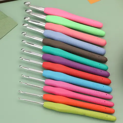 IMZAY Färgglada Gummihandtag Sticknålar Kit Med Syklämmor Plastnålar Rostfria Stål Sax Virknålar Set 10 best sales kraftig sax för att skära plast - №10