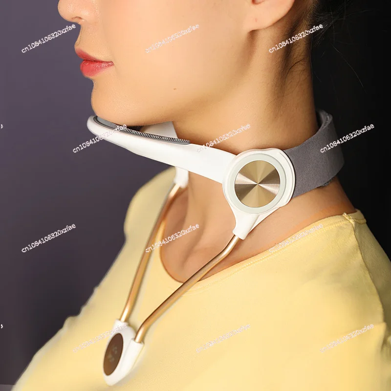 Shoulder and neck forward tilt correction artifact anti-head hunchback, office home support neck spine brace