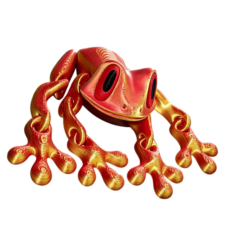 3D Printed Frog Model with Integrated Joint Mechanics for Demonstrating Flexion Extension in Life Science Curricula