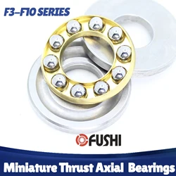 10PCS F3-8M F5-10M F5-11M F5-12M F4-10M F4-9M F8-19M ABEC-1 Bearing Miniature Thrust Axial Ball Bearings With Grooved Raceway