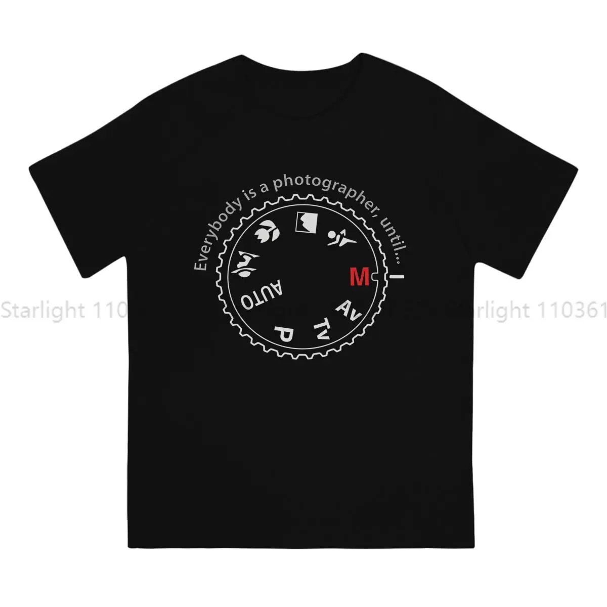 Photographer Camera Patent TShirt EVERYBODY Basic T Shirt Oversized Men Tee Shirt New Design