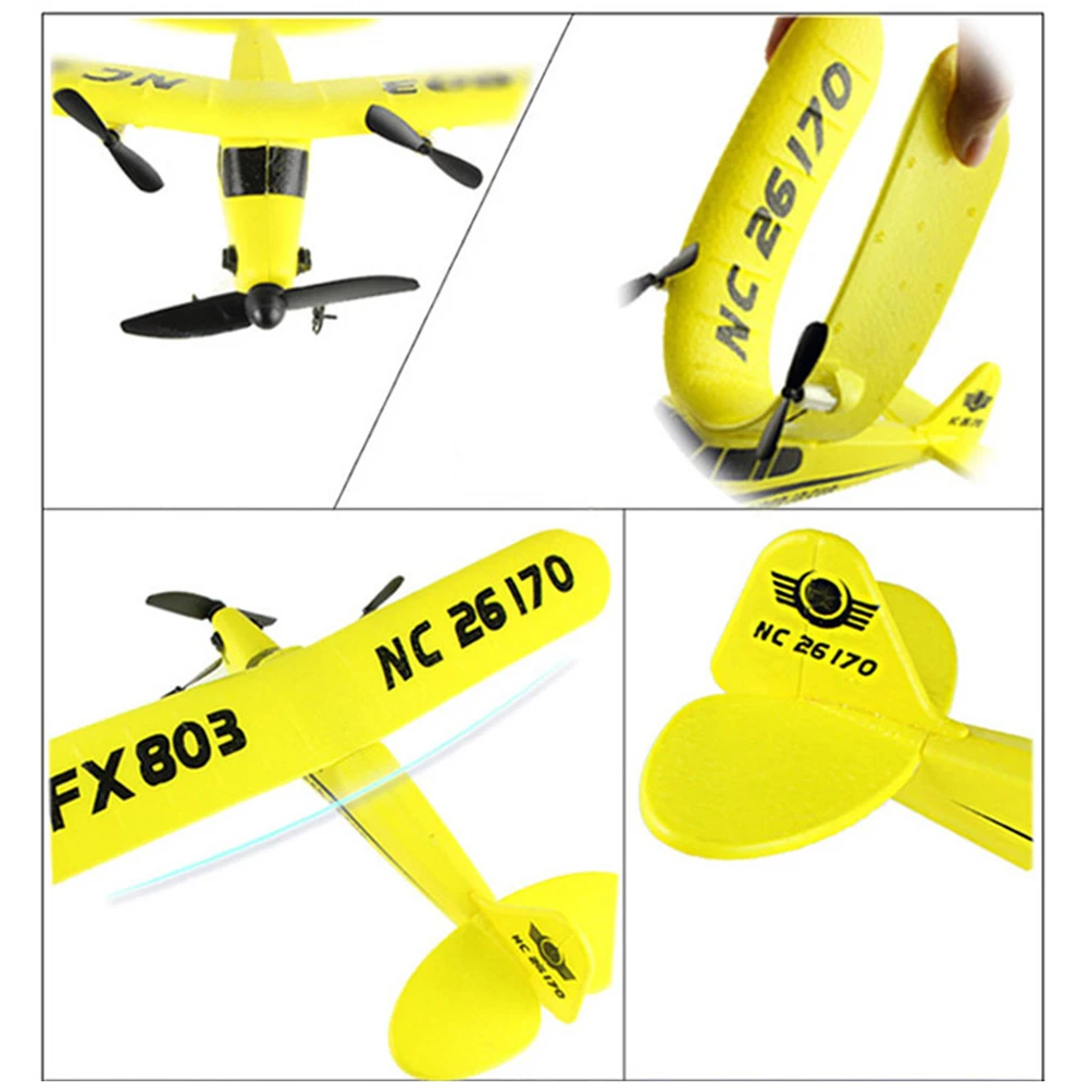 

2 .4G Remote Control Glider Gliders for Kids Airplane Toy Fixed Wing FX803