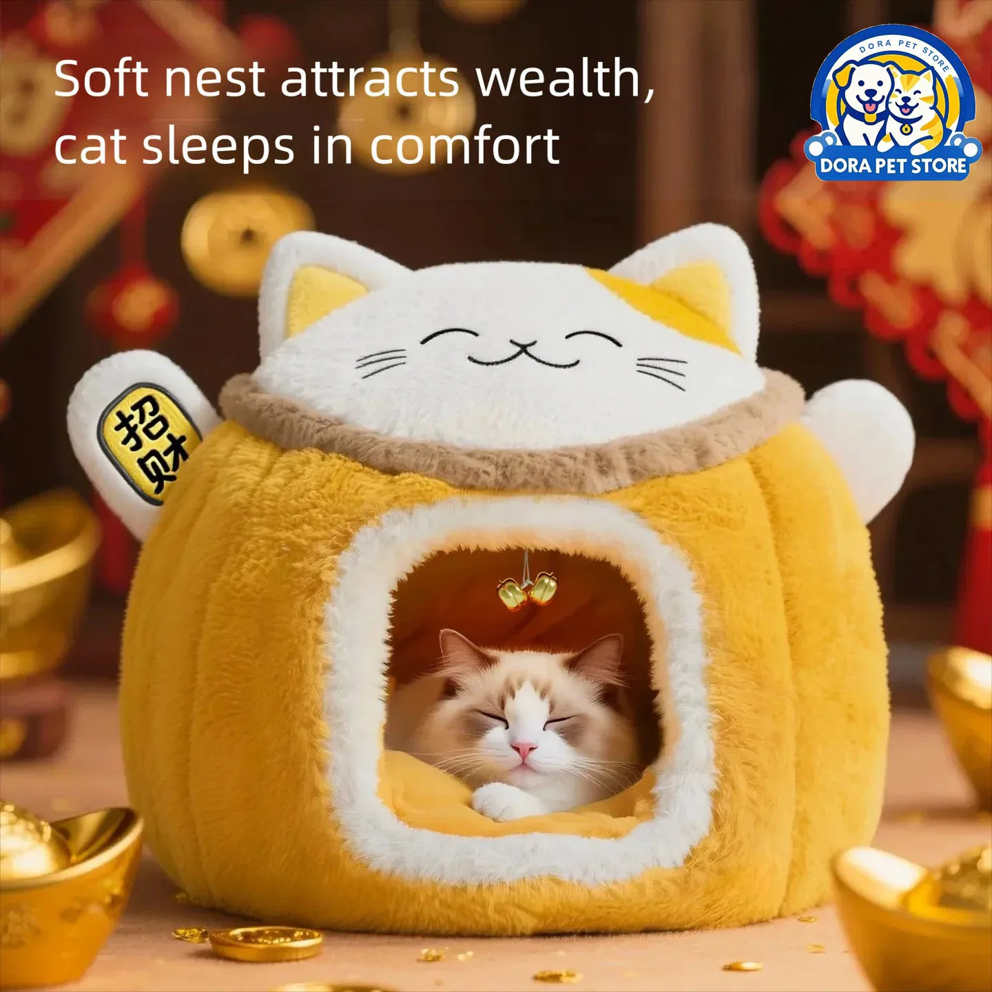 Luky Cat Nest Thick… - image