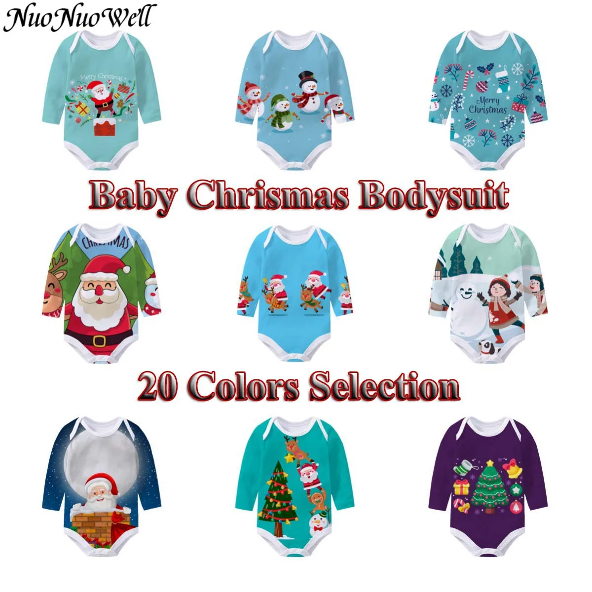 Toddler Girl Red Long Short Romper Jumpsuit Outfit New Born Baby Bodysuits Clothes My First Christmas Ropa Chrismas Baby Clothes