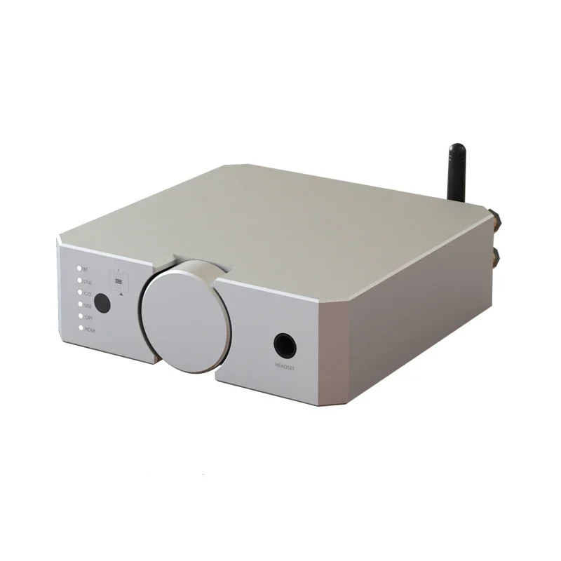 Audiophile Dual Balance Power Amplifier Bluetooth 5.0 200W High Power HIFI Digital Audio Amplifier USB Playback HDMI Input