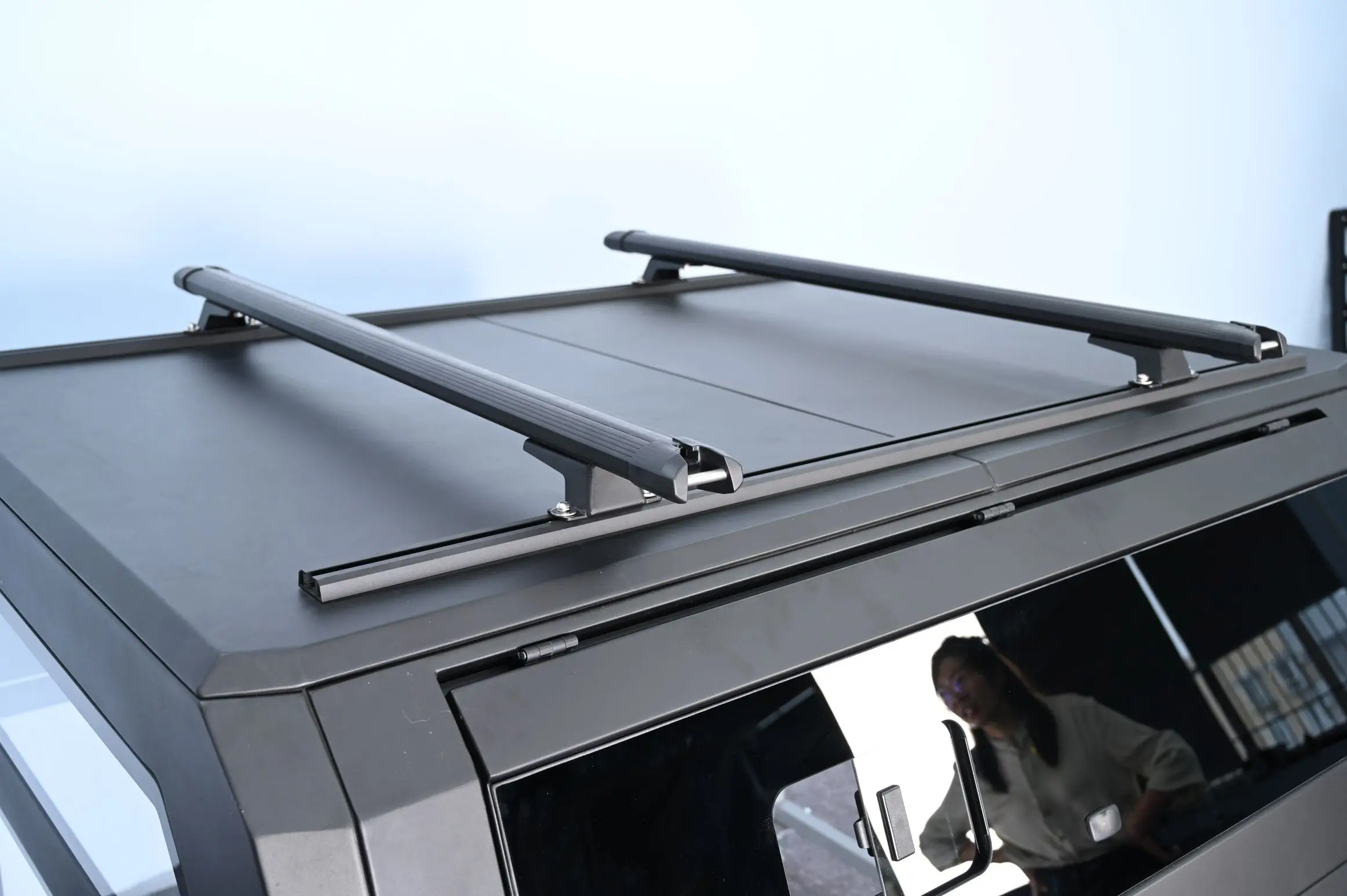 مخصص لاقط هاردتوب الألومنيوم مقاوم للماء شاحنة توبر غطاء السرير المظلة ل F150 هايلكس ريفو فيجو جاك T6/T8 GWM POER #5