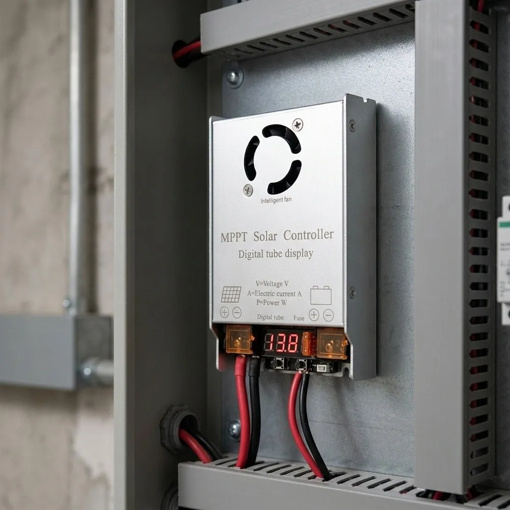 DC 12-50V MPPT For Solar Boost Controller for 24V 36V 48V 60V 72V For battery Systems Voltage Current Monitoring