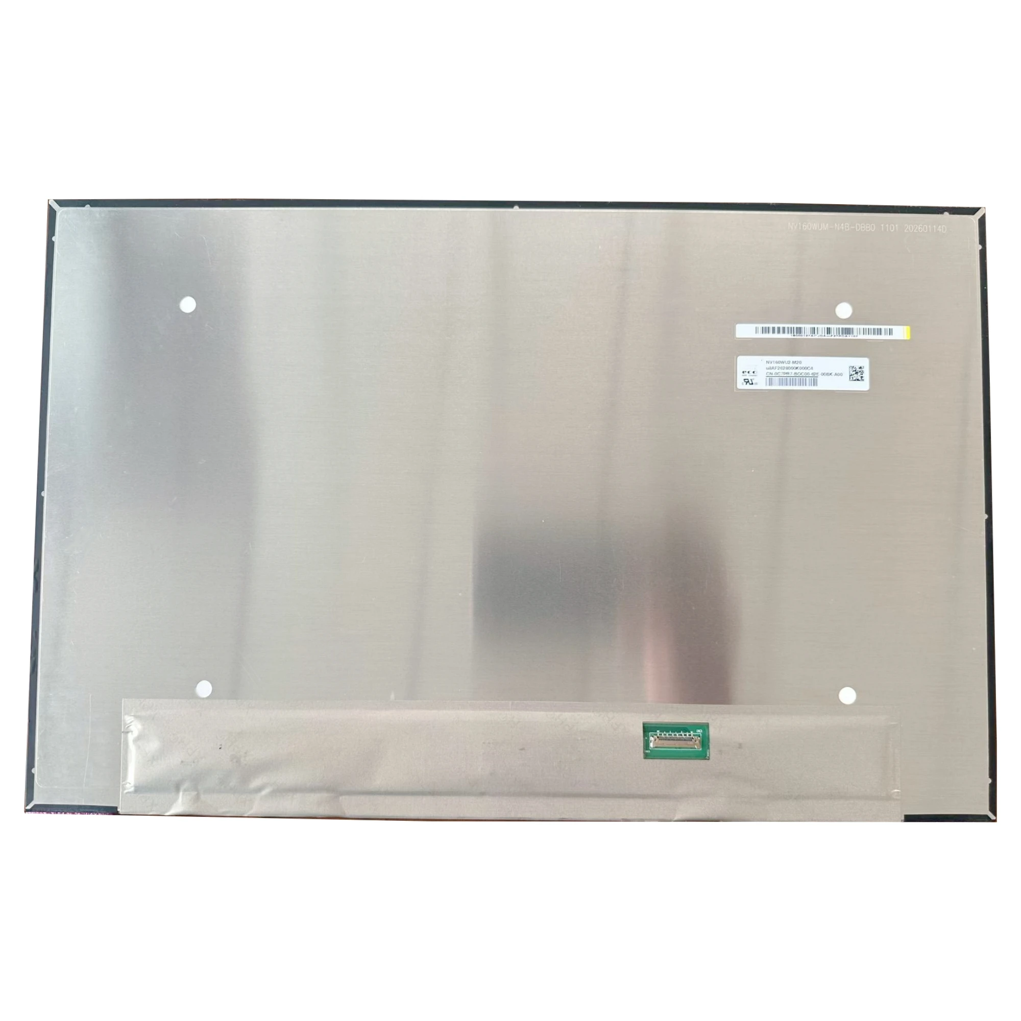 NV160WU2-M20 16.0'' Laptop LCD Screen Display Panel Matrix 1920*1200