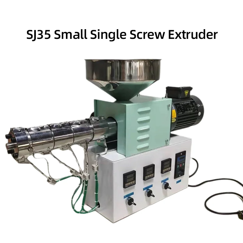 Desktop SJ35 3D Printer Filament Extruder Machine Mini Xps Foam Making Machine Pet Plastic Extrusion Machine 12mm Hdpe Sheet