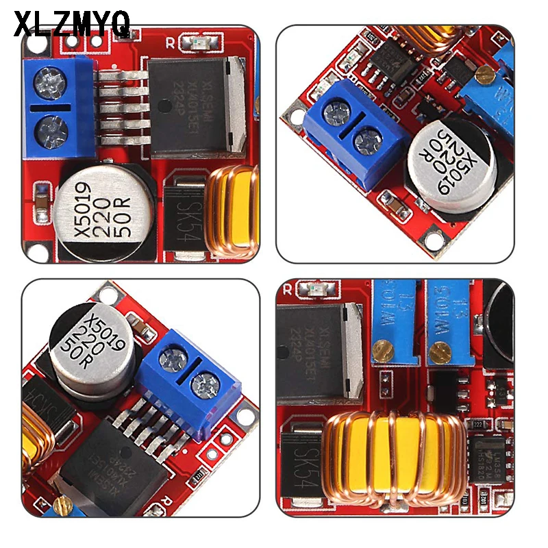 10pcs 5A DC-DC Adjustable Buck Converter XL4015 4-38V to 1.25 - 36V DC DC Step-Down Power Supply Voltage Regulator Power Module