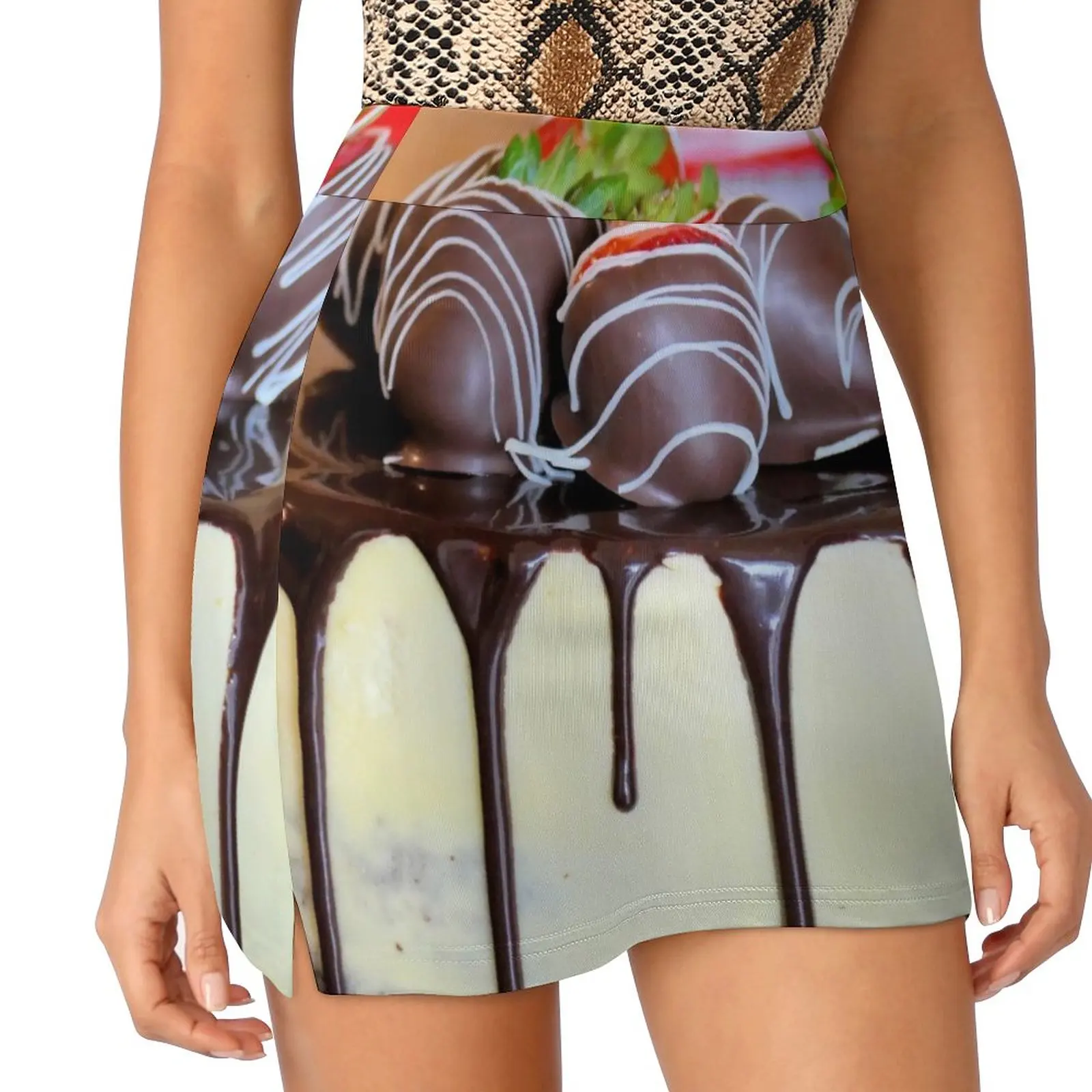 

Chocolate Cake - Southland Light Proof Trouser Skirt short skirt sexy skirt rave outfits for women