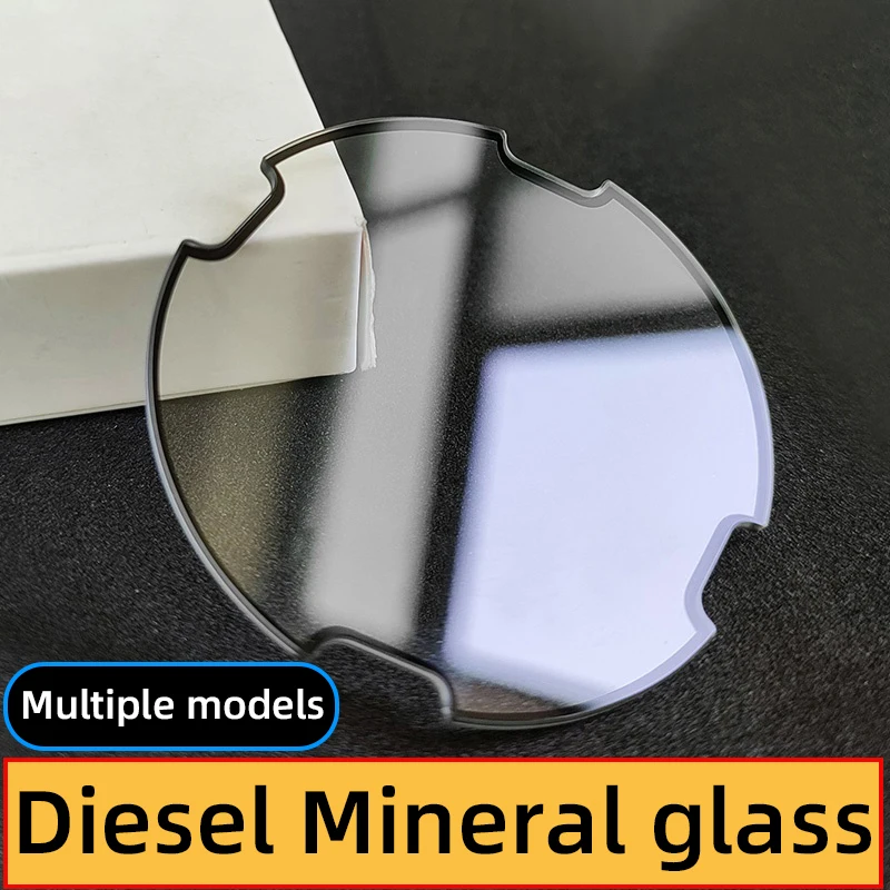 DZ7333 glass for Diesel DZ7313 7413 DZ7331 DZ7436 DZ7370 DZ7395 7348 DZ4413 Z7422 DZ7313 Mineral mirror replacement parts lenses