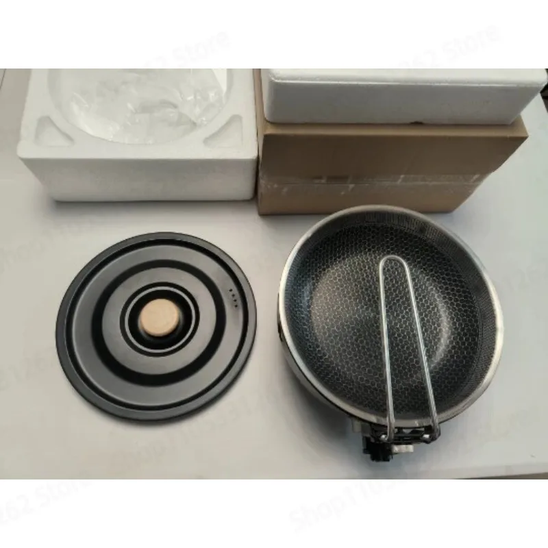 Portable Outdoor Cooking Pot All in One Camping Stove Set for Rice Frying Hiking Fishing