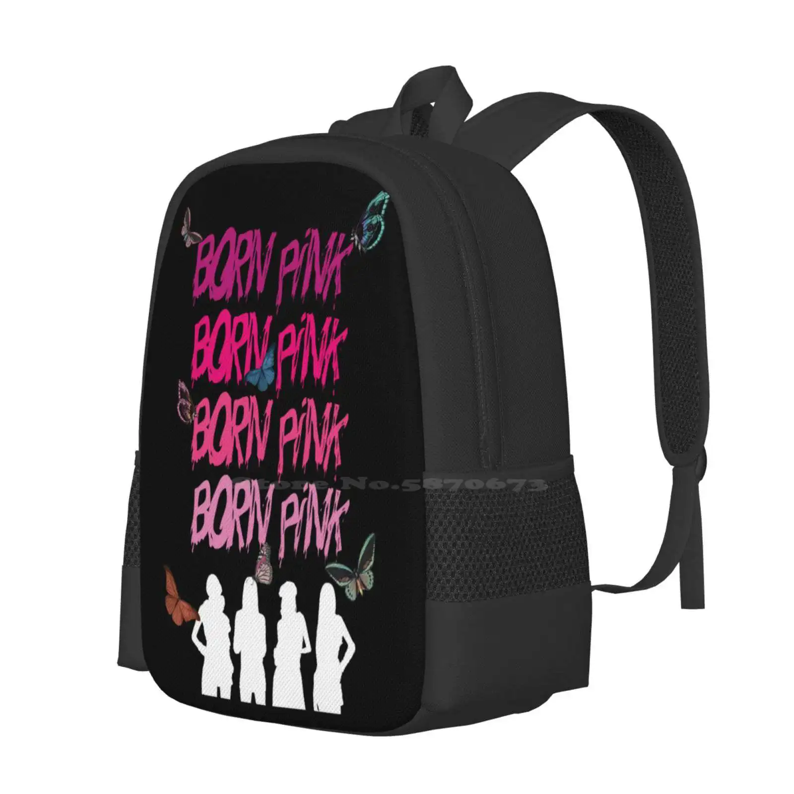 Born Pink - Be Blink Hot Sale Schoolbag Backpack Fashion Bags Kpop Blink Born Pink Lisa Rose