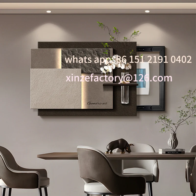 

Customizable decorative painting abstract distribution box electric switch blocking hanging painting weak electric box mural