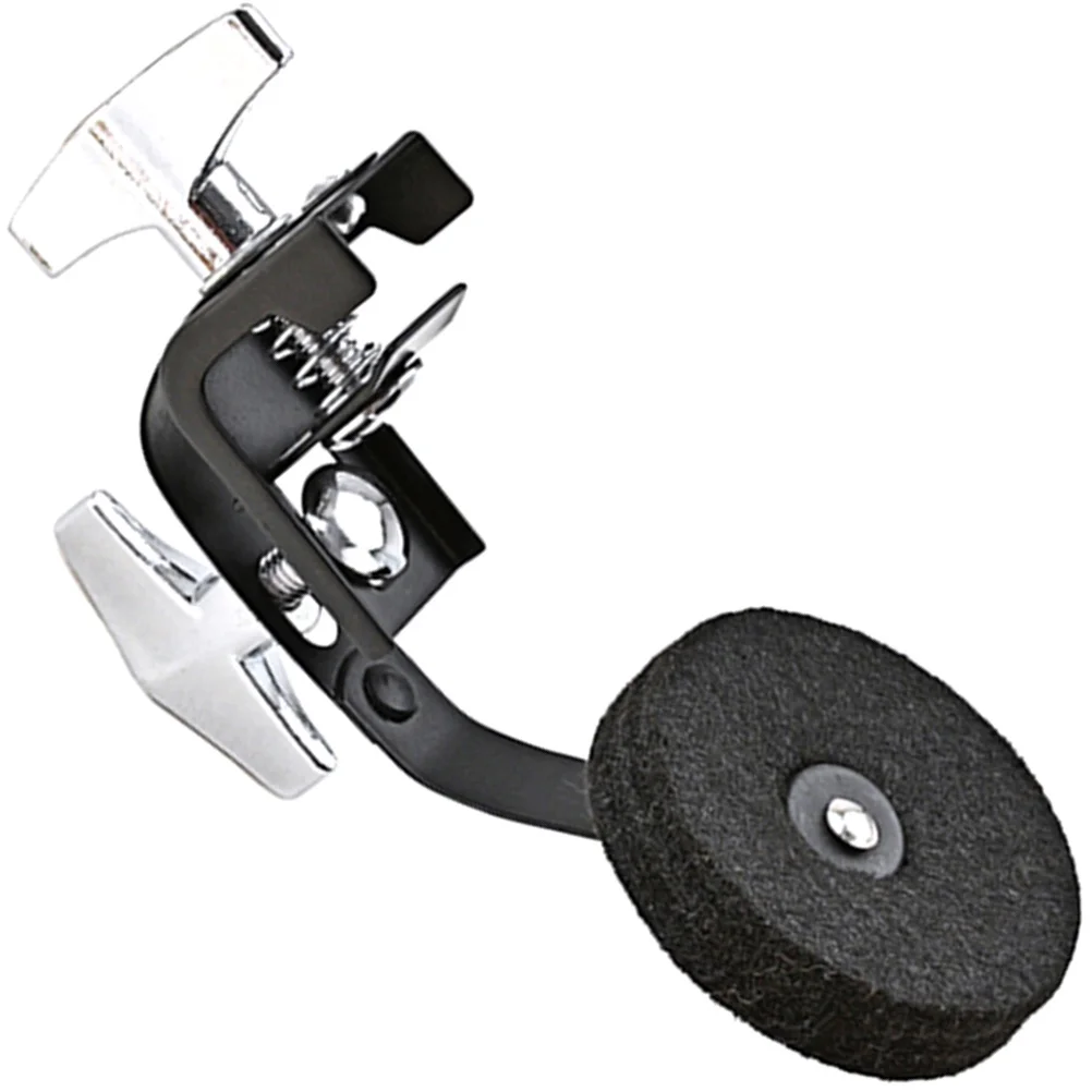 

Drum Muffler Metal Tone Control Compact Easy Use Felt Material Durable Portable Gift for Family Friends Percussion Parts