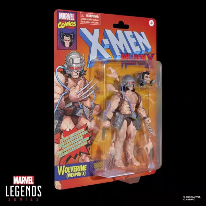 

Оригинальная аниме-фигурка Hasbro Marvel Legends Series X-MAN WOLVERINE, модель коллекции игрушек