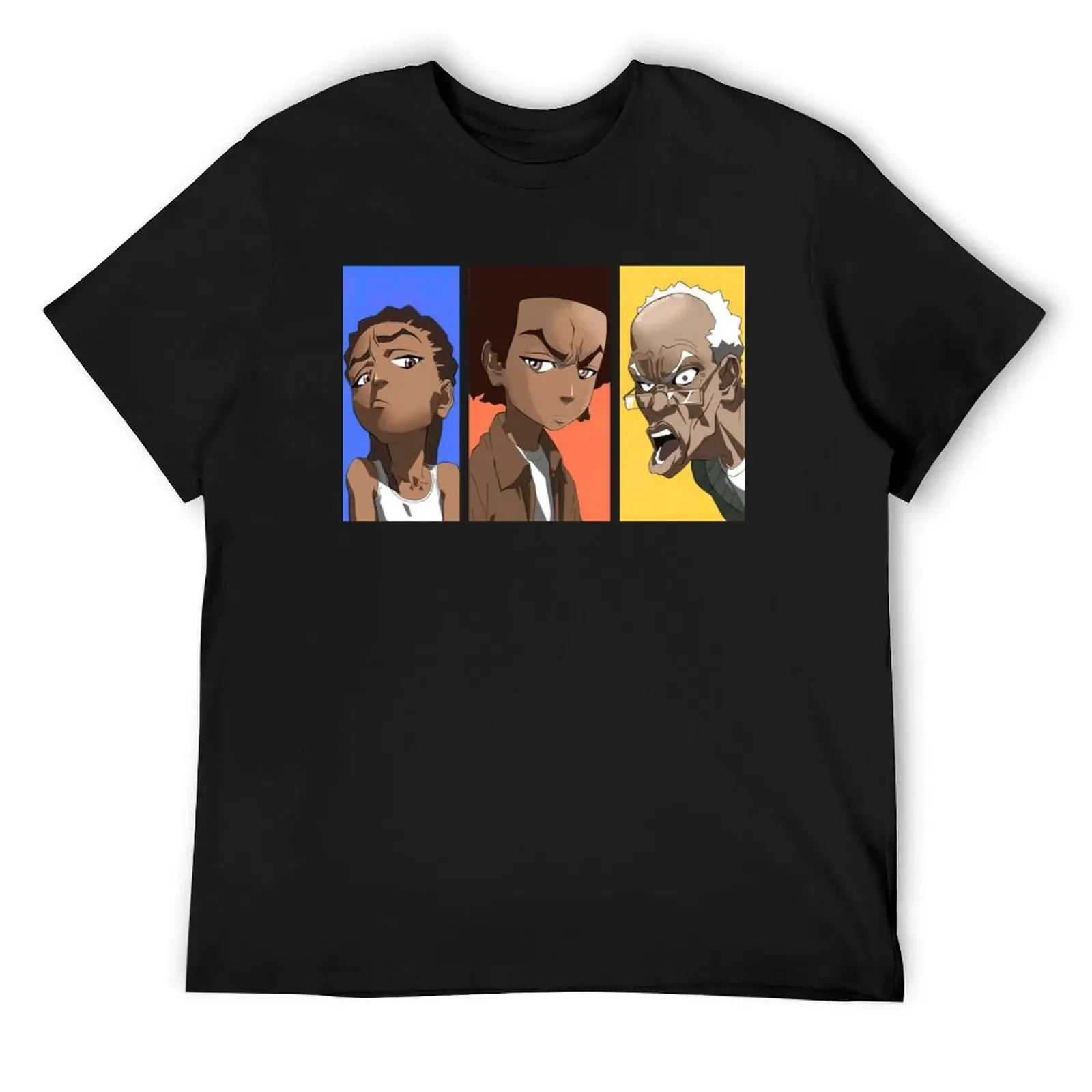 

The Boondocks T-Shirt cotton graphic tees rapper graphic tees custom t-shirts plain t shirts men
