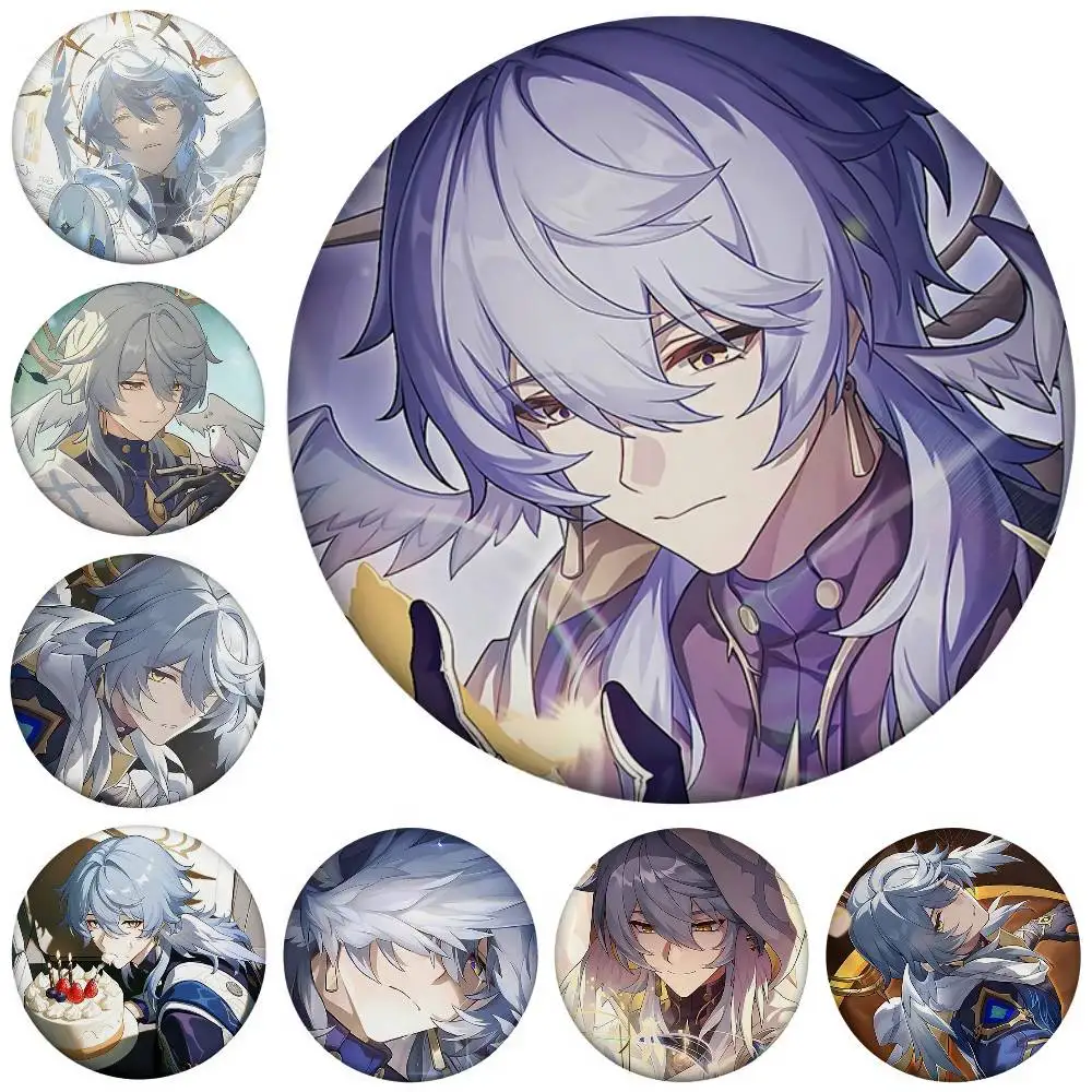 J-HonkaiS ستار السكك الحديدية الأحد شارات الإبداعية صفيح زر دبوس بروش الإبداعية شارة الملحقات للأطفال والأصدقاء #1