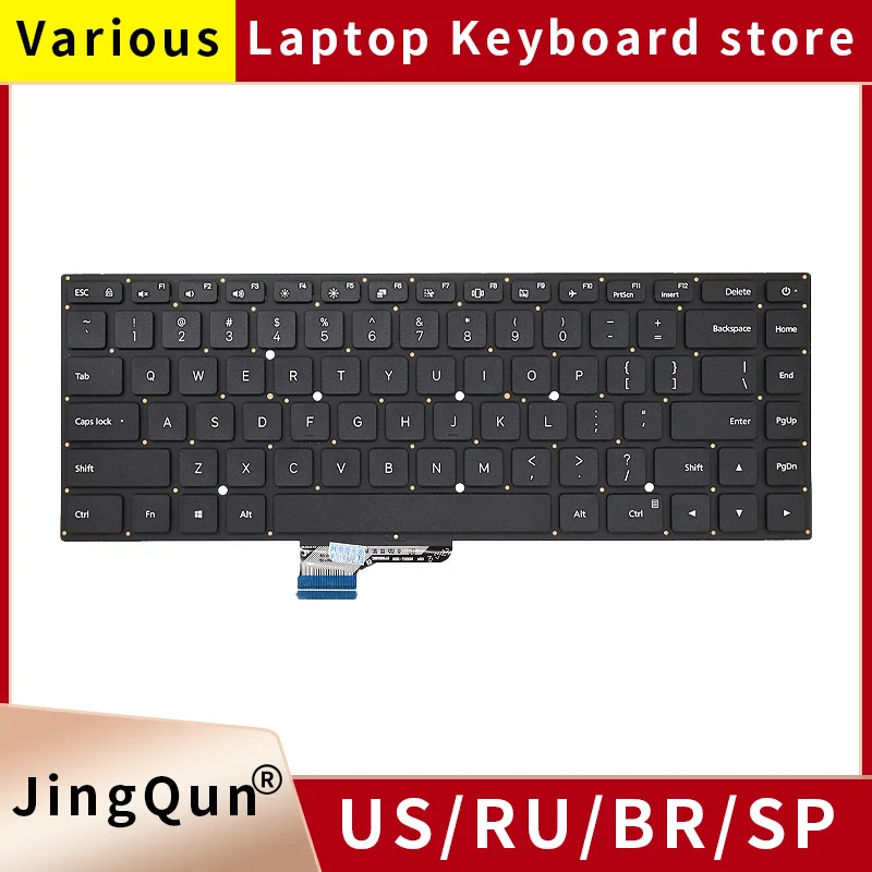 

New US Keyboard for Xiaomi RedmiBook Redmi Book 16 XMA2002 XMA2012 2012- DJ AN AJ AB 16 inch laptop keyboard