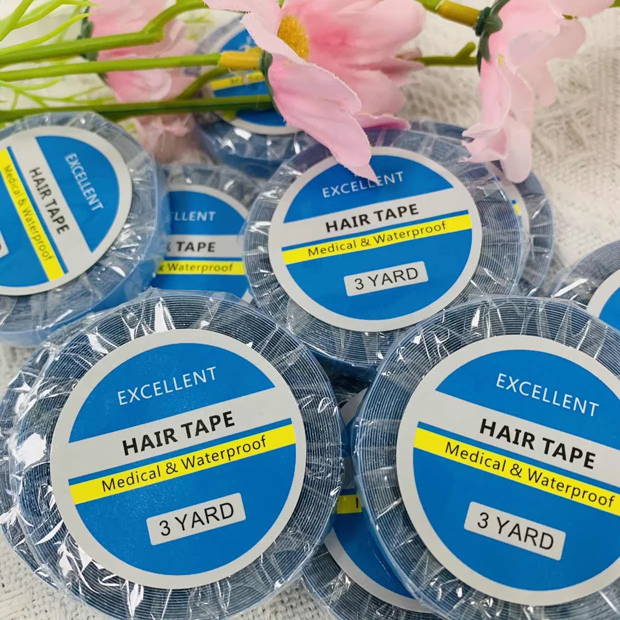 

1/2/3pc Ultra Hold Adhesive Lace Wig Tape 3Yards Wholesale Price Best Quality Lace Wig Glue Hair System Tape For Toupee And Wigs