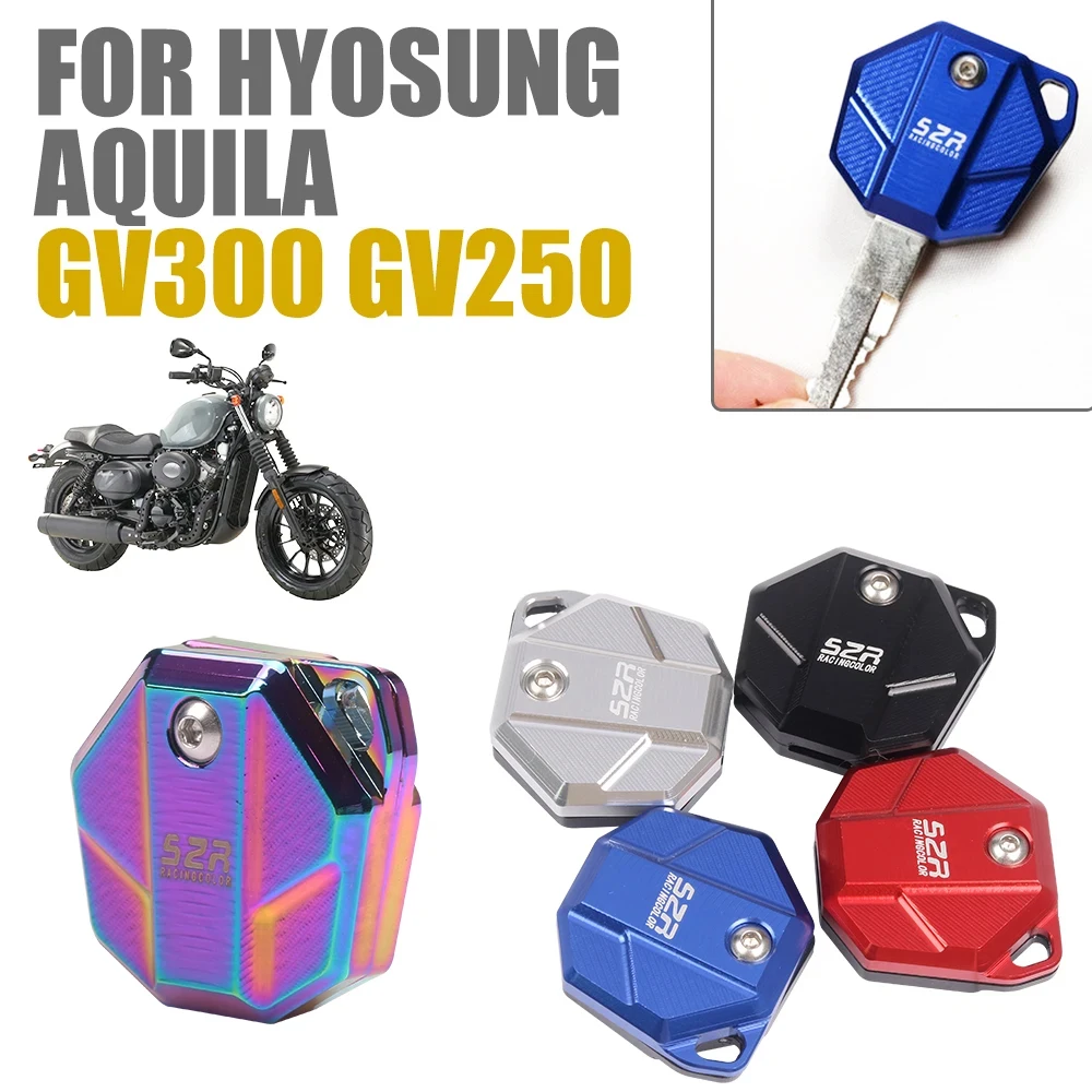 Motorcycle Key Cover Shell Case Holder Protection Head Guard For HYOSUNG Aquila GV300 GV 250 300 GV250 Decorative Accessories