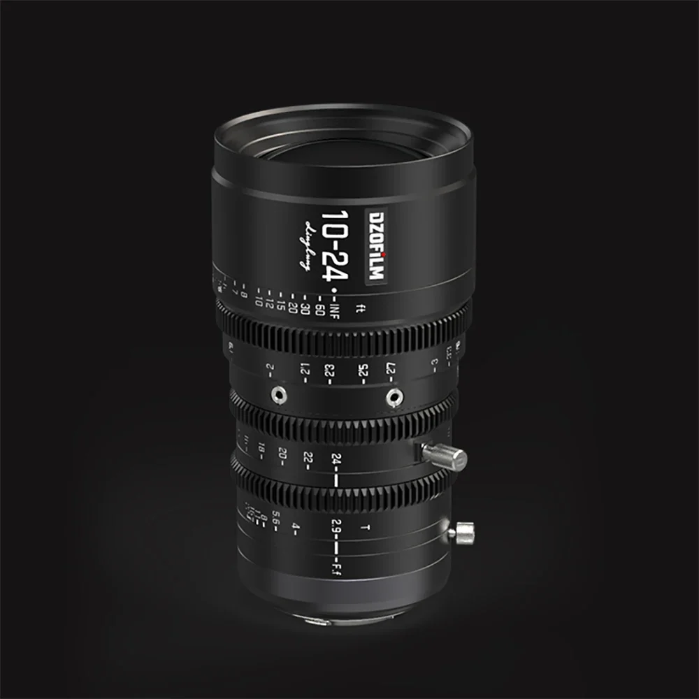 DZOFilm DZO-Objectif Cine Parfocal pour Micro Quatre Ttiers, 10-24mm, 20-70mm, T2.9, MFT