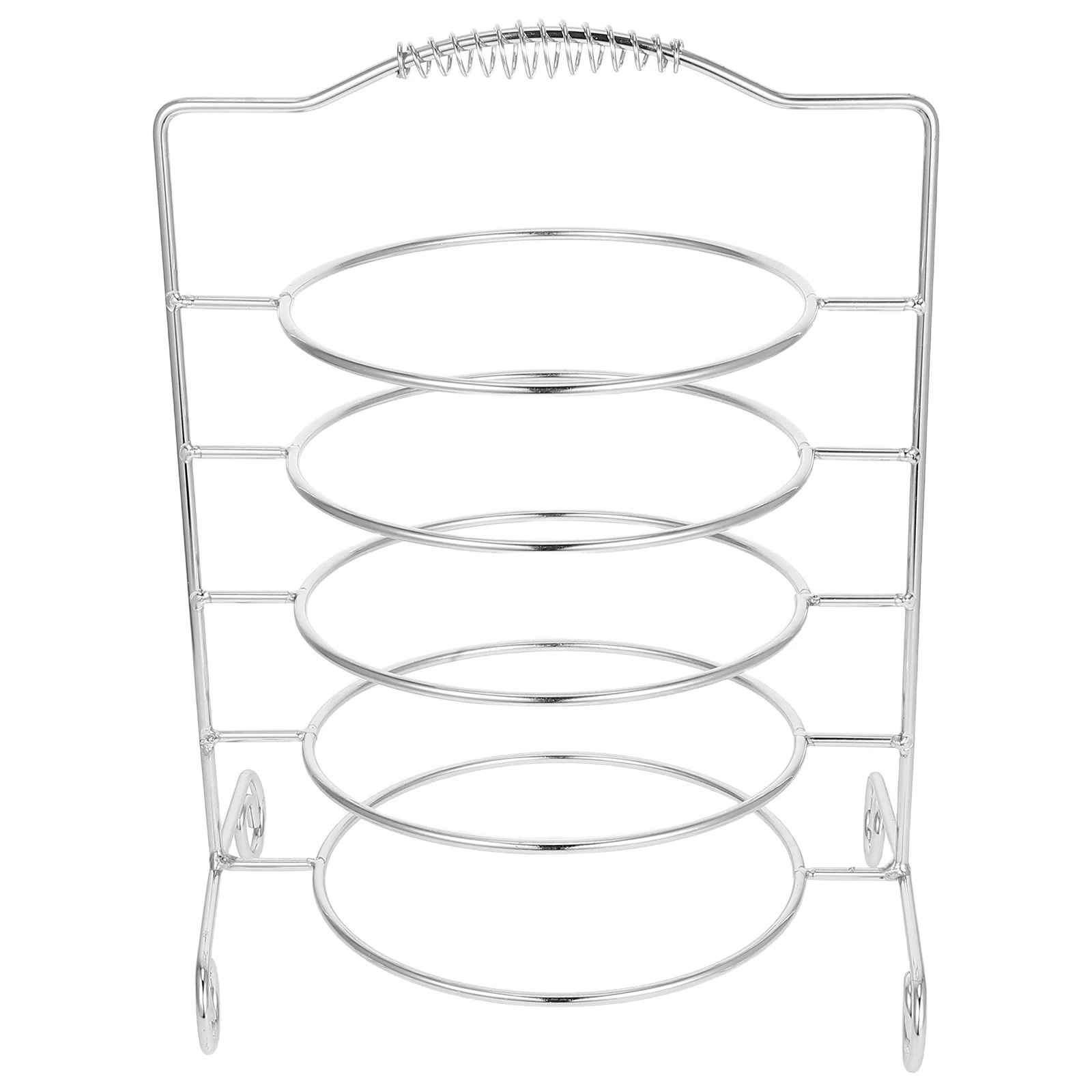 

Multi Layer Barbecue Rack 5 Tier Iron Food Platter Stand Tabletop Bbq Tray Riser Home Dessert Display Kitchen Bar Tools