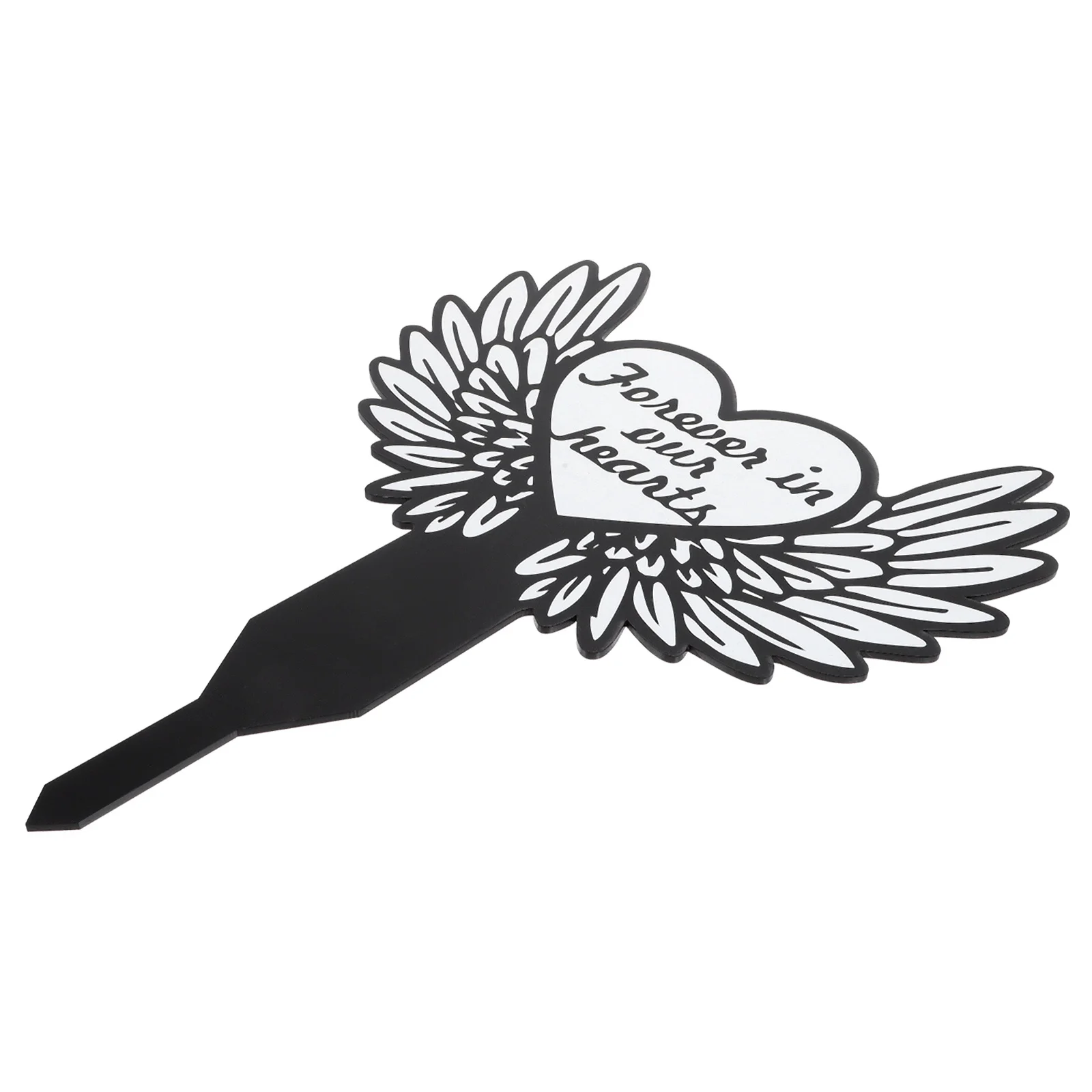 

Cemetery Acrylic Memorial Cross Stake Grave Marker for Husband Outdoor Garden Yard Decoration Waterproof Memorial Stake