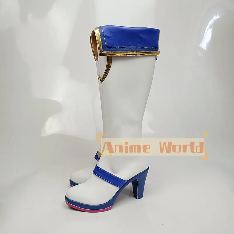 Gioco Anime Umamusume Pretty Derby Tokai Teio Scarpe Cosplay Stivali Bambini adulti Accessori per costumi da festa di Halloween Puntelli