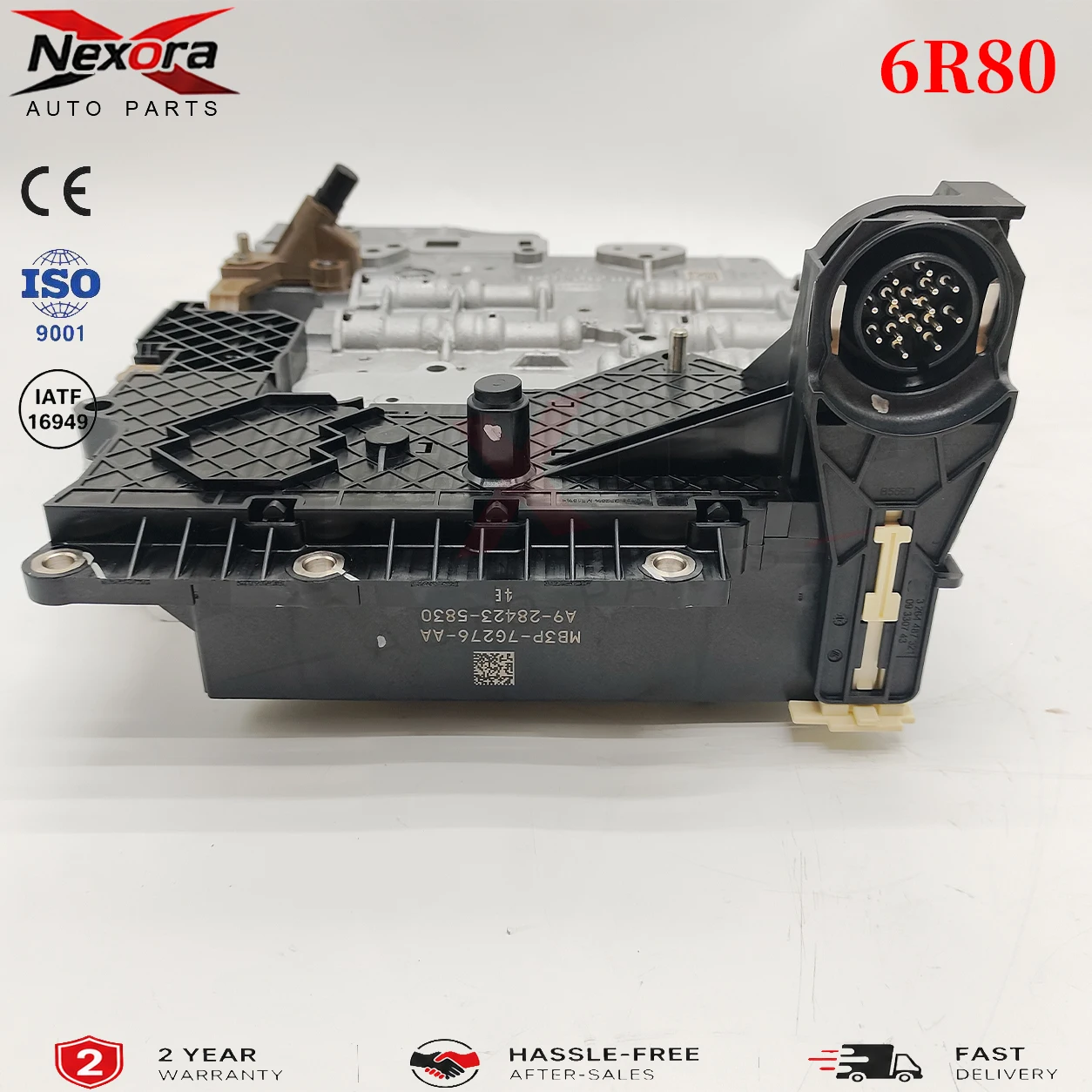 6R80 Valve Body Assembly With Integrated TCM Lead Frame AL3P7A101CA AL3Z7G276A AL3P7Z490BA For Ford F-150 Ranger Mustang 2011-Up view 5
