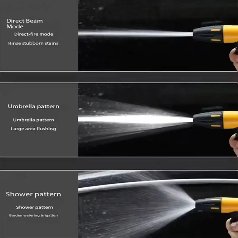 Garden High Pressure Water Gun Multi-function Hose Spraying Car Wash Sprayer Garden Watering Tools Car Wash Water Gun Heads