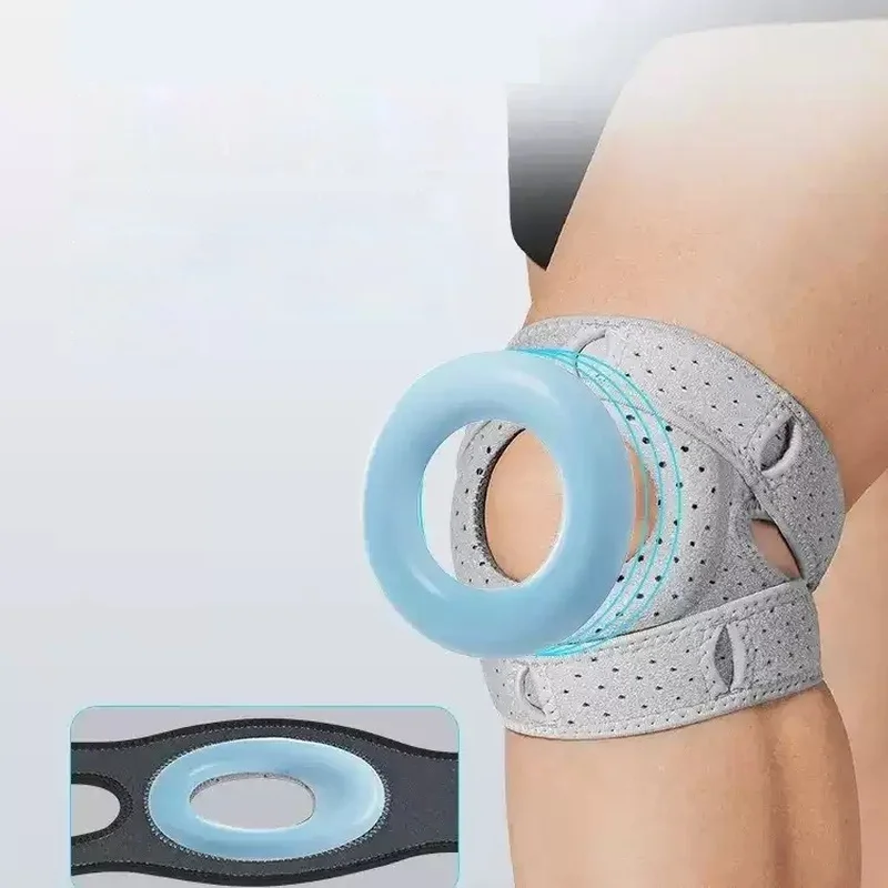 

Patella Knee Braces Sports Adjustable Kneepad Patellar Knee Patella Tendon Support Strap Brace Pad Open Knee Wrap Strap Band