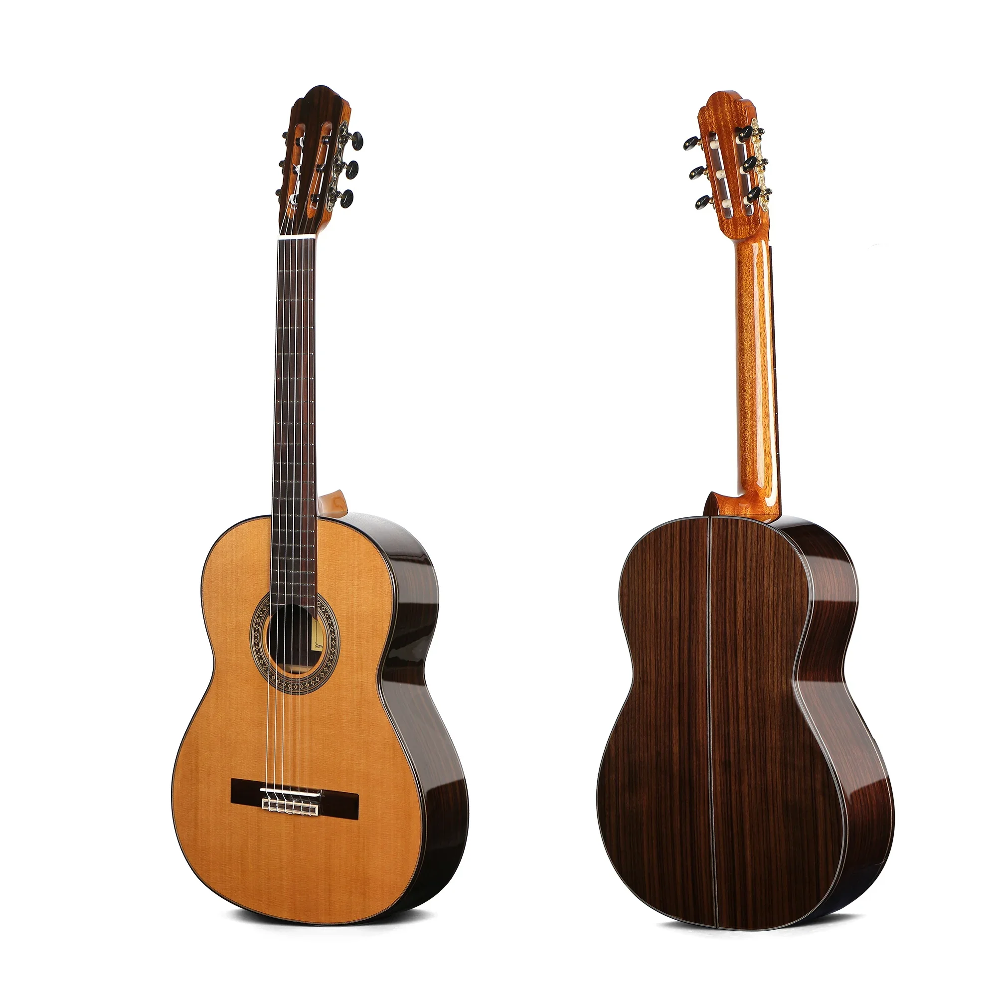 Wholesale Professional Music Instrument from China Manufacturer Deviser Guitar Factory Oriental Cherry Classical Guitar