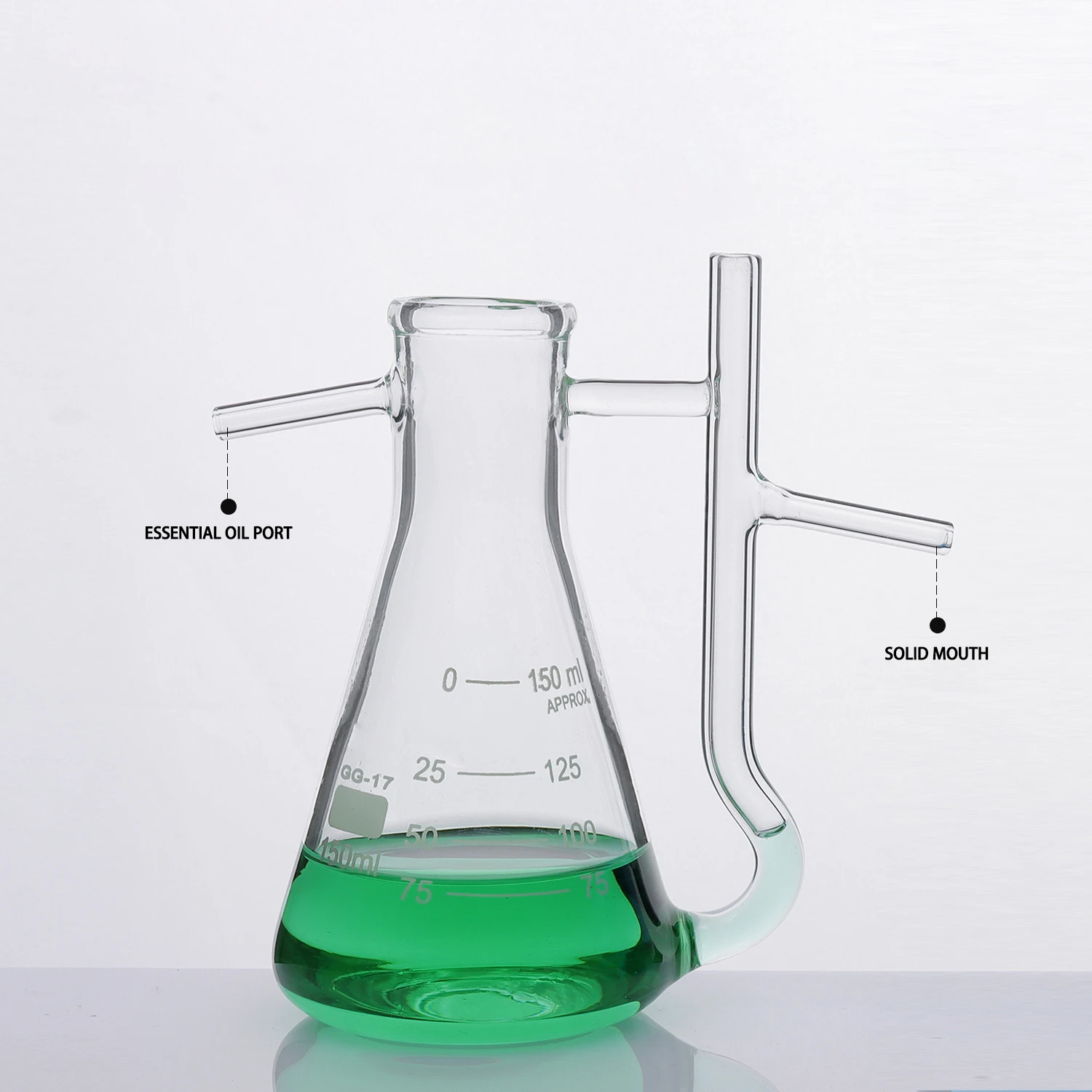Essential oil dew separator 100ml~5000ml borosilicate glass collection bottle 1 piece of experimental equipment
