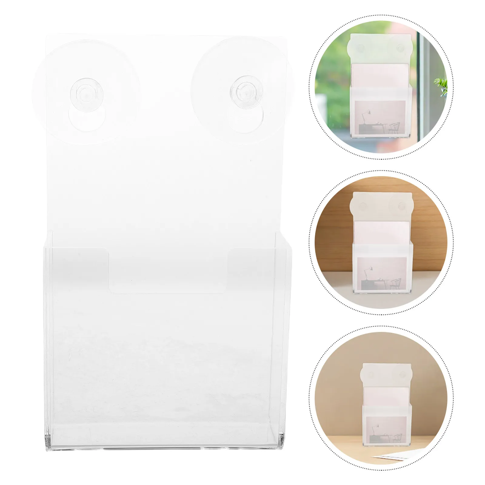 2pcs-clear-acrylic-wall-magazine-rack-suction-cup-file-organizer-brochure-holder-bathroom-office-document-display-stand