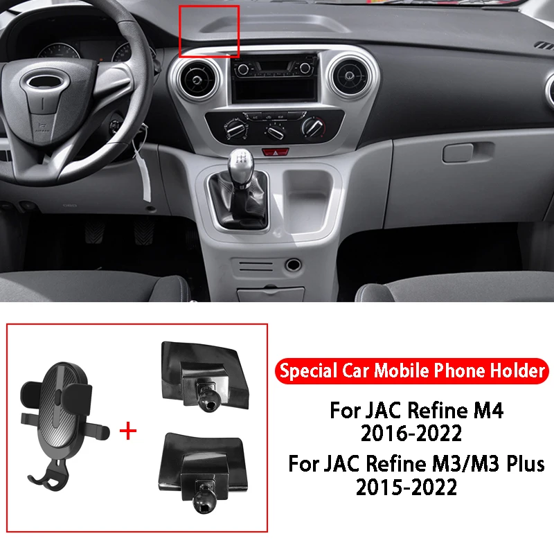 

Car Phone Holder Bracket GPS Stand Rotatable Support Mobile Phone Mounts Accessories For JAC Refine M3/M3 Plus M4 Car Styling