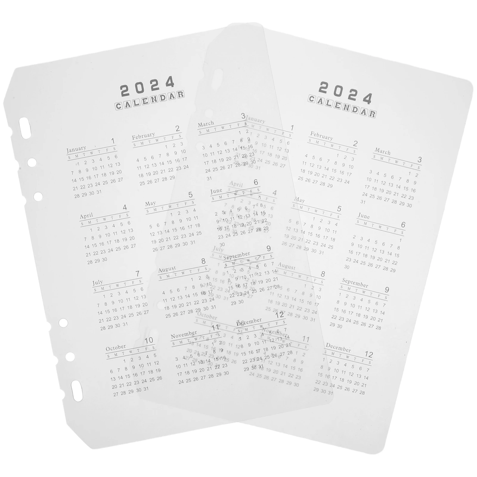 2 шт. прозрачные разделители для переплета, материал PP, прозрачная печать, изысканное качество изготовления, профессиональный аксессуар для ноутбука