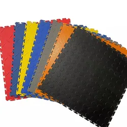 PVC Plastic Interlocking Garage Floor Tile, Car Repair, Workshop, Floor Mat, Manufacturer from China, Fast Delivery