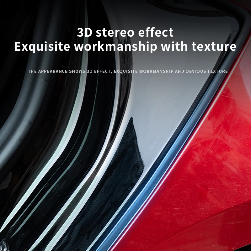 Suitable for Tesla 3/Y-shaped sealing strips, B-pillar and C-pillar noise reduction sound insulation and shock absorption rubber