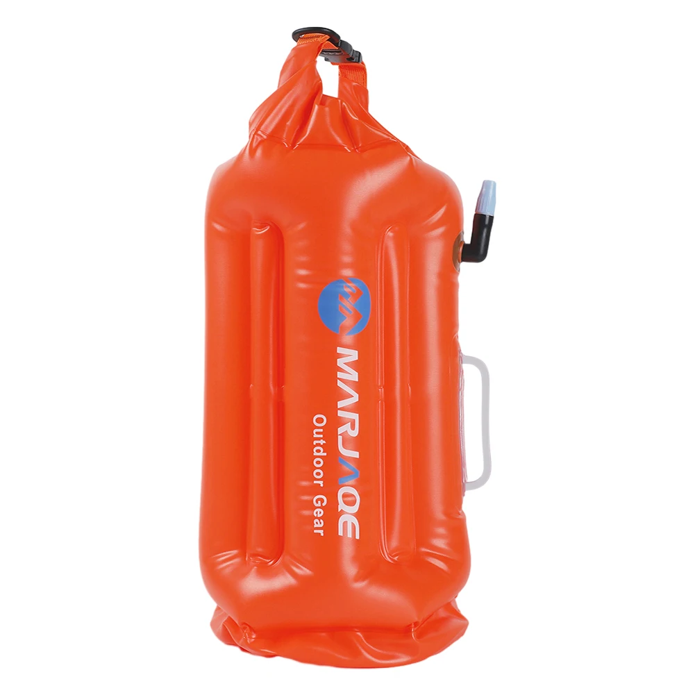 20L Tow Float Dry Bag con Storage Room borsa impermeabile gonfiabile galleggiante Swim Safety Float Swim boa per canottaggio pesca campeggio