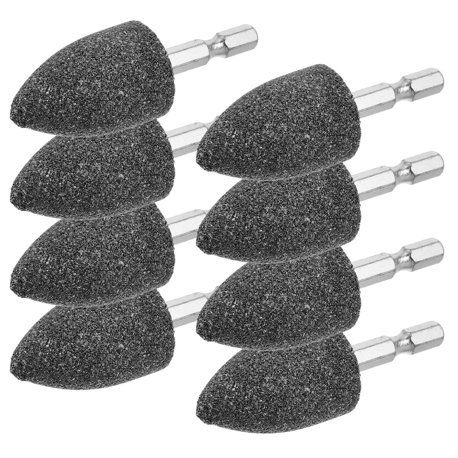 

8pcs 25mm Conical Grinding Stone Shank S Bits for Drill Plastic DIY Craft Repair Tools Polishing Accessories