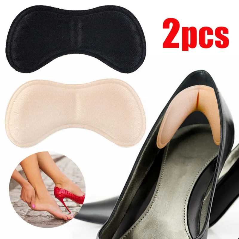 1/8Pairs Heel Insoles Patch Pain Relief Anti-wear Cushion Pads Feet Heel Protector Adhesive Back Sticker Shoes Insert Insole