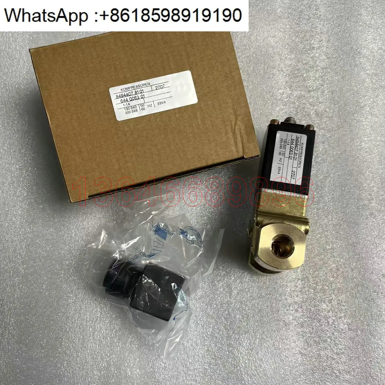 Applicable BOGE air compressor solenoid valve 644006301P 644004401P Baoju 644006105P