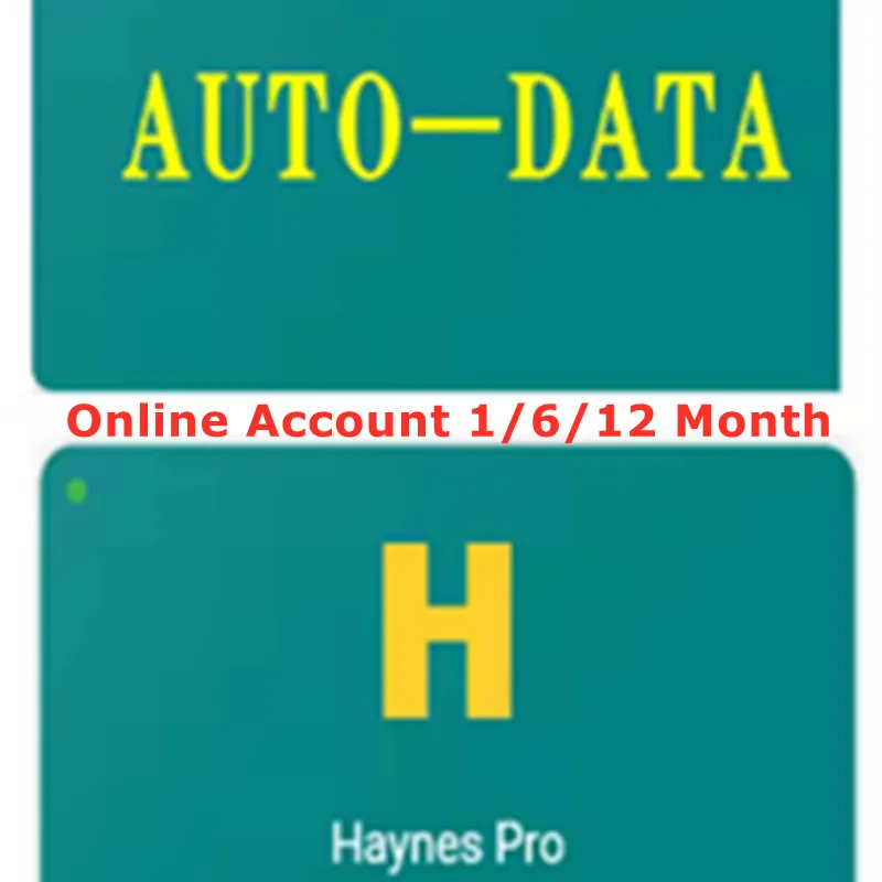 Cuenta en línea para Autodata Auto Data / Haynes Pro Software de reparación de taller Diagrama de cableado Mantenimiento de automóviles Base de datos completa