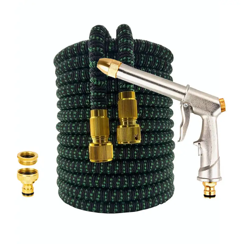 

25FT-100FT High Pressure Garden Hose Expandable Magic Hose For Garden Watering And Cleaning Sprinkler Head Sprinkler Device