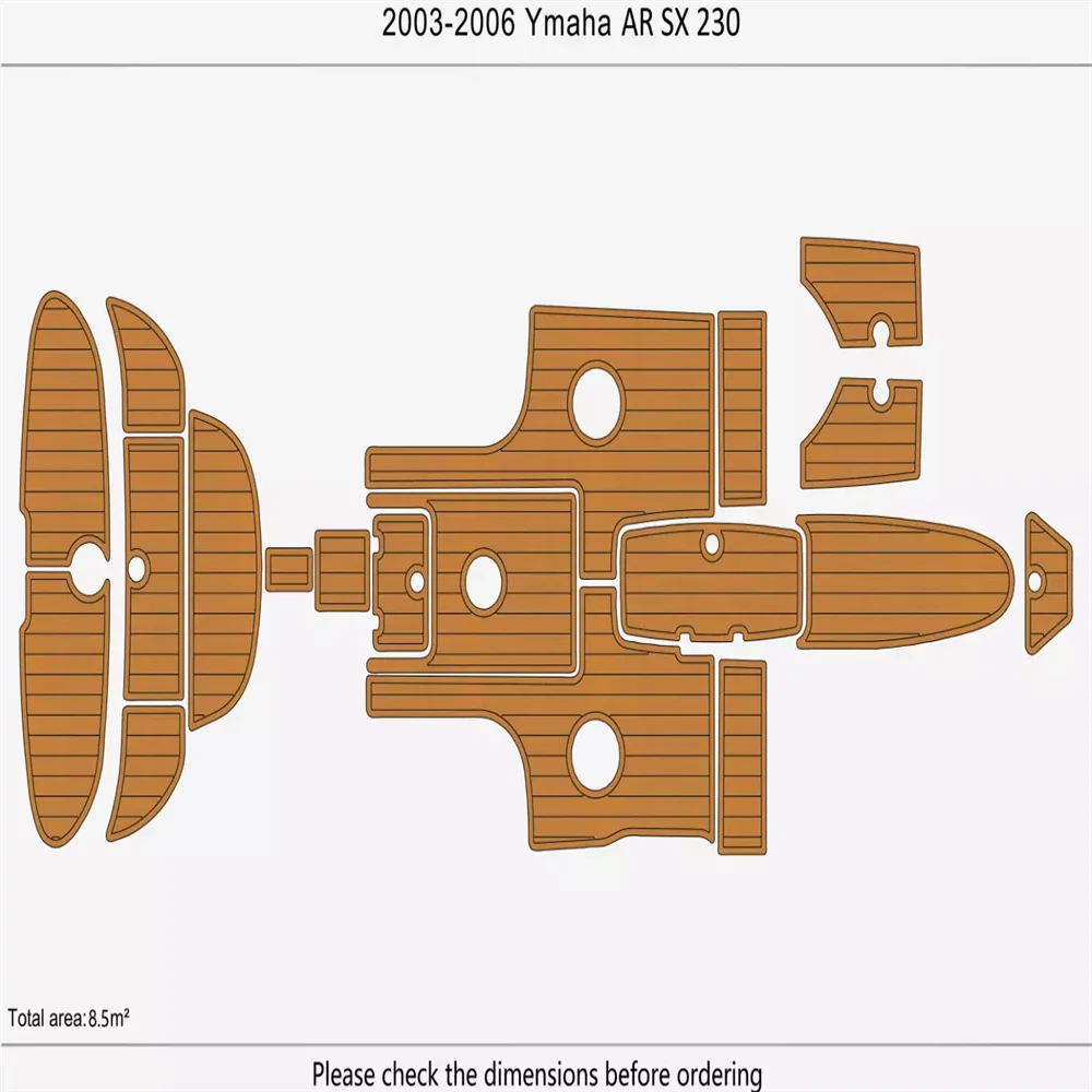 2003-2006 Ya-ma-ha AR SX 230 Cockpit Swim platform 1/4