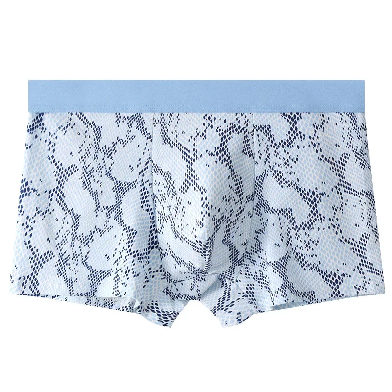 

Fashion Printed Mens Underwear Soft Man Cotton Boxer Shorts Panties Youth Sexy U Convex Pouch Comfortable Breathable Boxershorts