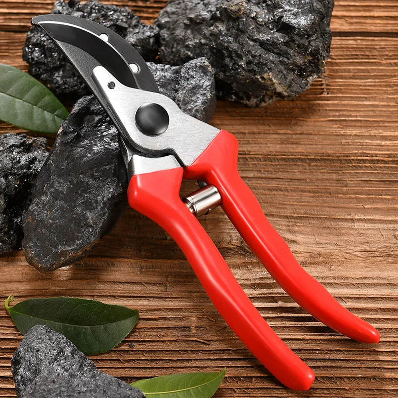 Damaly,Ergonomic Heavy-Duty Carbon Steel Pruning Shears - Sharp, No-Assembly Required for Effortless Garden Trimming
